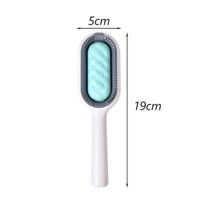 Double Sided Hair Removal Brushes for Cat Dog Pet Grooming Comb with Wipes Kitten Brush Gato Accesorios Artículos Para Mascotas